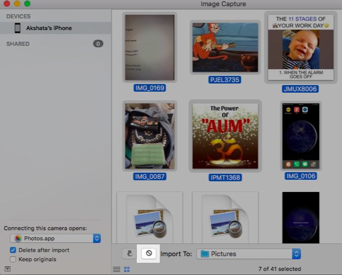 Mac Picture Capture App